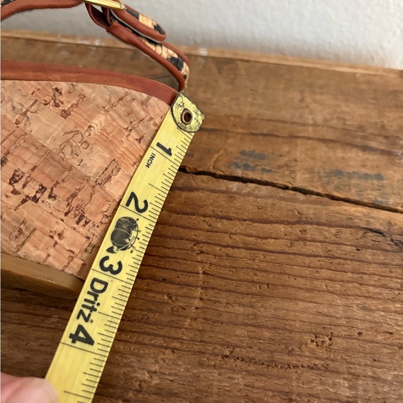 Stuart Weitzman Leopard Print Wedge Sling Backs - Picture 10 of 10